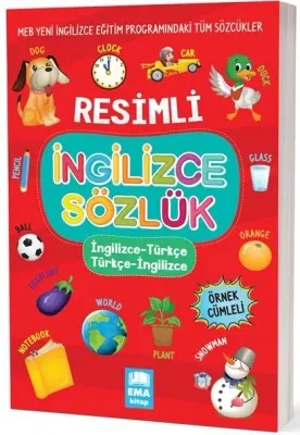 EMA KİTAP - SÖZLÜK RESİMLİ İNGİLİZCE-TÜRKÇE / TÜRKÇE-İNGİLİZCE (Best)