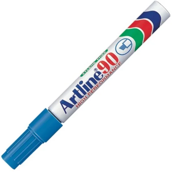 ARTLINE PERMANENT MARKÖR METAL GÖVDELİ 90 MAVİ A-EK-90 BLUE