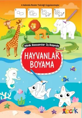 BICIRIK - BOYAMA MİNİK RESSAMLAR İŞ BAŞINDA - HAYVANLAR