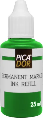PICADOR PERMANENT MARKER MÜREKKEBİ 25 ML YEŞİL KB025