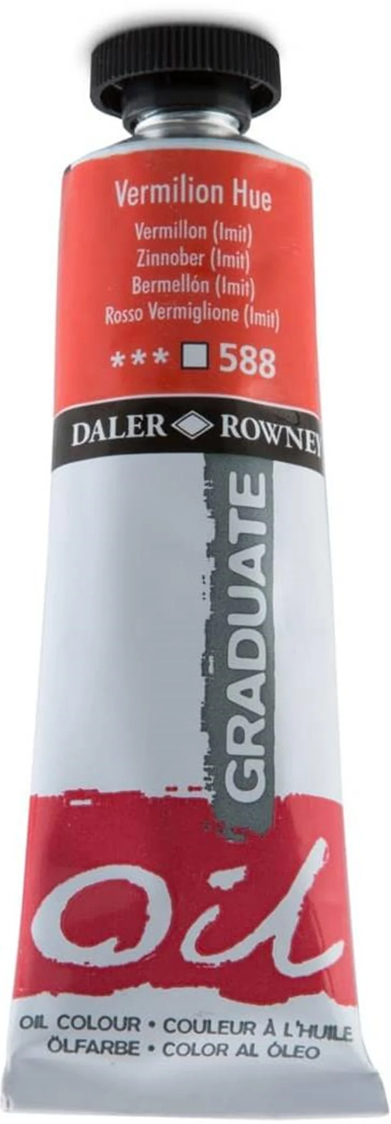 DALER ROWNEY YAĞLI BOYA GRADUATE GRAD SERİSİ 38 ML VERMILION HUE 117038588