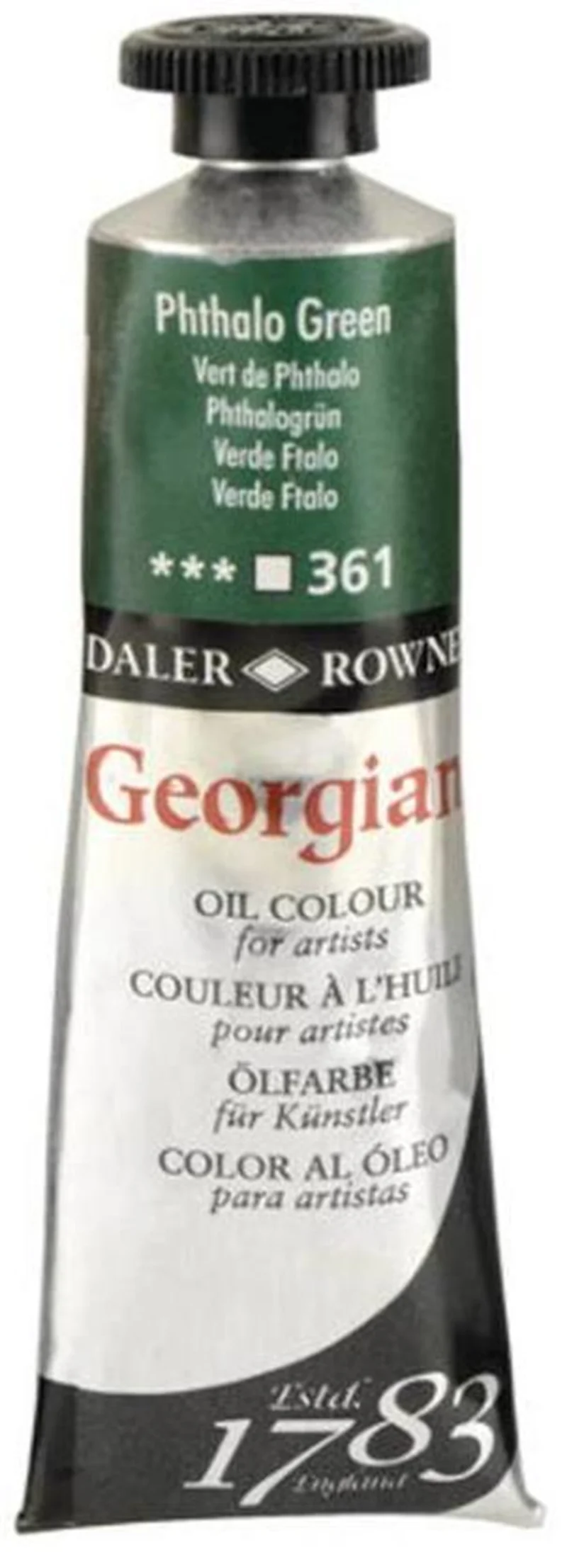 DALER ROWNEY YAĞLI BOYA GEORGIAN GOC SERİSİ 38 ML PHTHALO GREEN 111014361