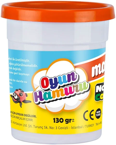 NOVA COLOR OYUN HAMURU 100 GR TURUNCU NC-4147