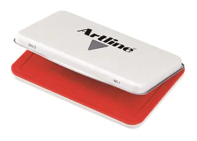 ARTLINE ISTAMPA KENDİNDEN MÜREKKEPLİ NO:1 67x106 MM KIRMIZI A-EHJ-3 RED