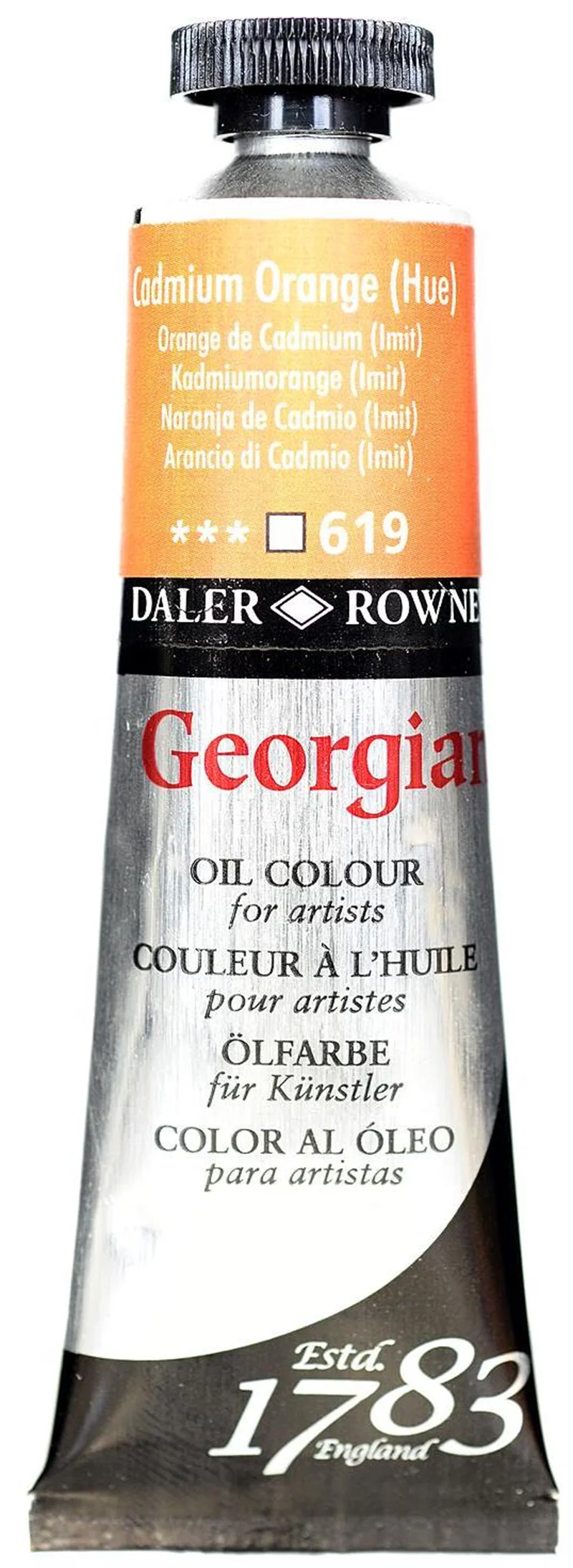 DALER ROWNEY YAĞLI BOYA GEORGIAN GOC SERİSİ 38 ML CAD ORANGE (HUE) 111014619