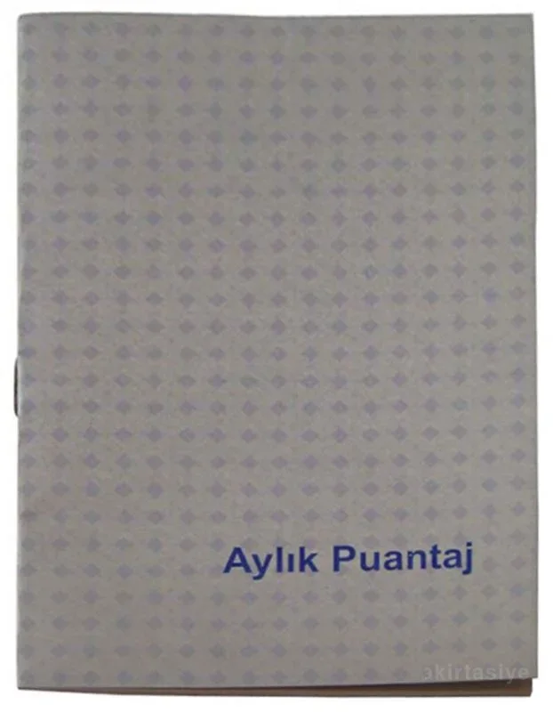 DİLMAN AYLIK BÜYÜK PUANTAJ DEFTERİ