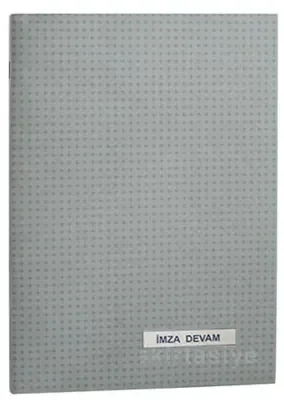DİLMAN İMZA DEVAM DEFTERİ KARTON KAPAK 40 YP.