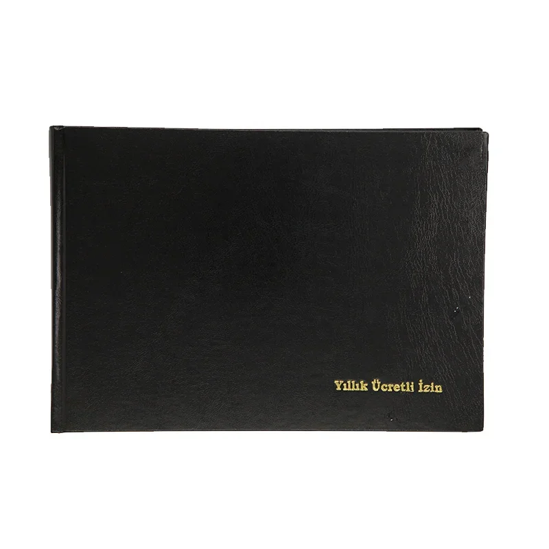 DİLMAN YILLIK İZİN DEFTERİ 96 YP. 20x28 CİLTLİ