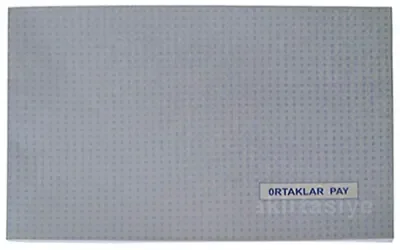 DİLMAN NUMARALI PAY DEFTERİ KARTON KAPAK 40 YP.