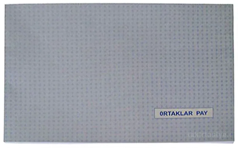 DİLMAN NUMARALI PAY DEFTERİ KARTON KAPAK 40 YP.