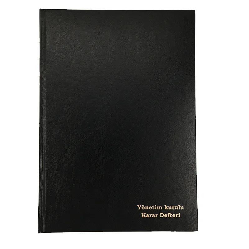 DİLMAN NUMARALI YÖNETİM KURULU KARAR DEFTERİ 96 YP. 22x32 CİLTLİ