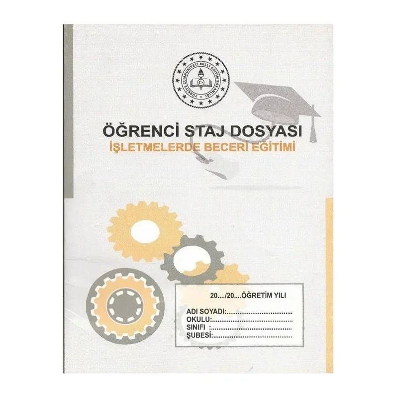DİLMAN ÖĞRENCİ STAJ DEFTERİ NUMARALI 80 SAYFA