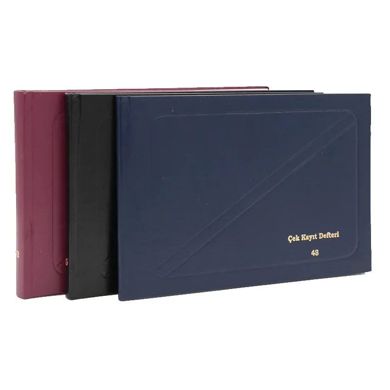 DİLMAN ÇEK KAYIT DEFTERİ 17x24 96 YP. YATAY CİLTLİ