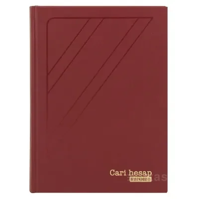 BAYINDIR CARİ HESAP DEFTERİ 20x28 120 YAPRAK DİK