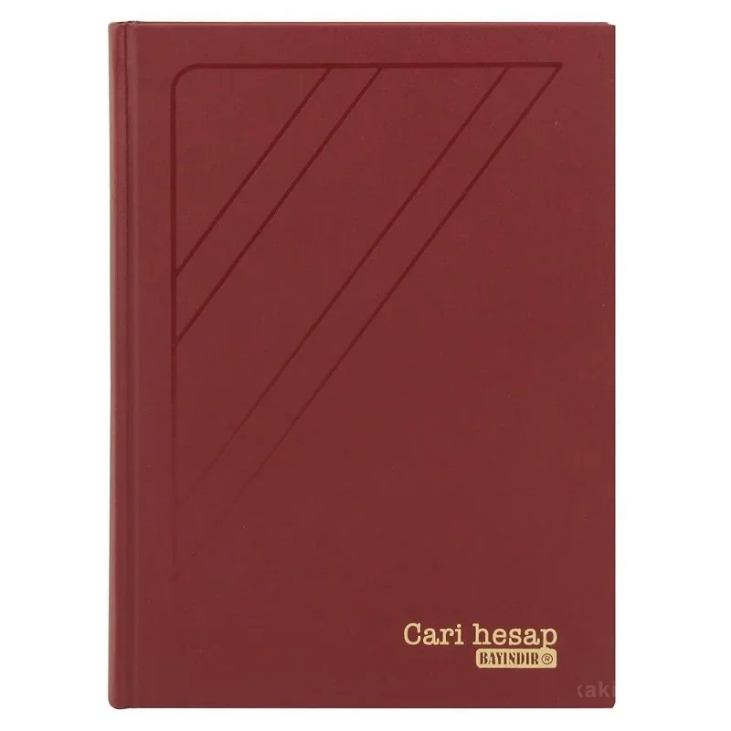 BAYINDIR CARİ HESAP DEFTERİ 20x28 120 YAPRAK DİK