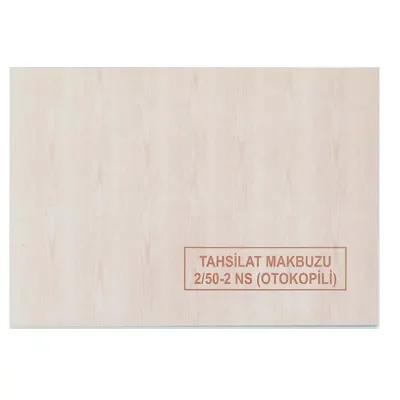 DİLMAN TAHSİLAT MAKBUZU 2/50 2 N OTOKOPİLİ
