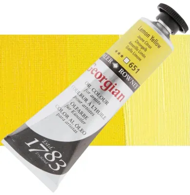 DALER ROWNEY YAĞLI BOYA GEORGIAN GOC SERİSİ 38 ML LEMON YELLOW 111014651