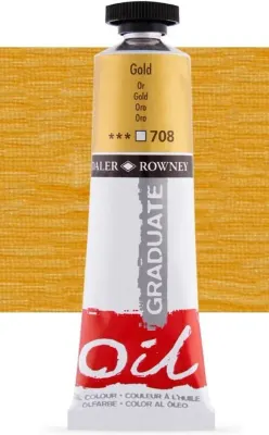 DALER ROWNEY YAĞLI BOYA GRADUATE GRAD SERİSİ 38 ML GOLD 117038708