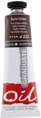 DALER ROWNEY YAĞLI BOYA GRADUATE GRAD SERİSİ 38 ML BURNT UMBER 117038223