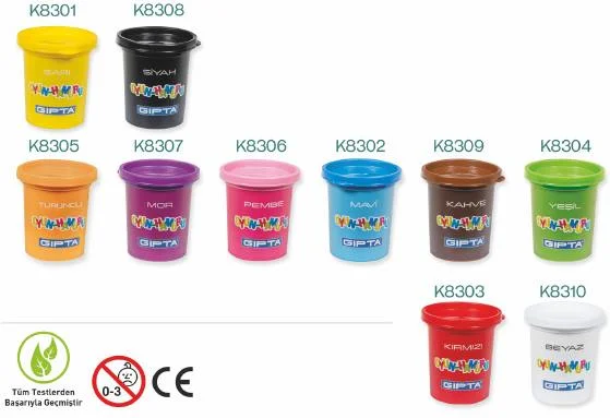 GIPTA OYUN HAMURU 120 GR TURUNCU K8305000
