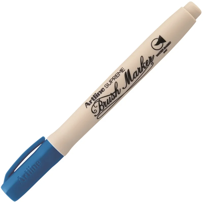ARTLINE KEÇELİ KALEM SUPREME BRUSH MARKER FIRÇA UÇLU ROYAL MAVİ A-EPF-F R.BLUE