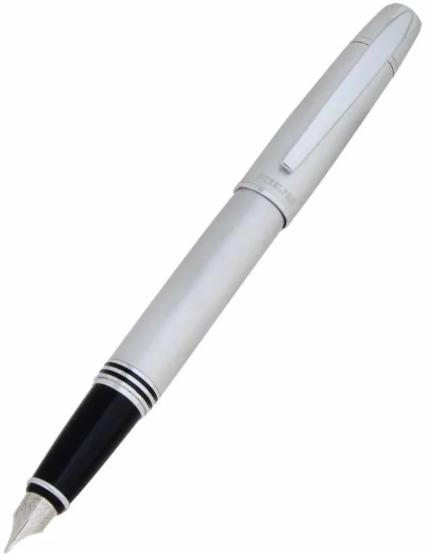 STEELPEN DOLMA KALEM PLANET SERİSİ MAT KROM 0022D