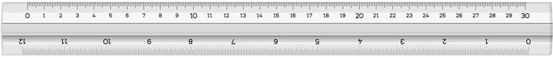HATAS TRİBLDESİMETRE ŞEFFAF MM/INCH 12 00251