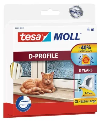 TESA KAPI PENCERE BANDI 6x9 BEYAZ 05393-00102-00