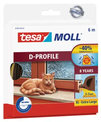 TESA KAPI PENCERE BANDI KAHVE 6Mx9MM 05393-00103