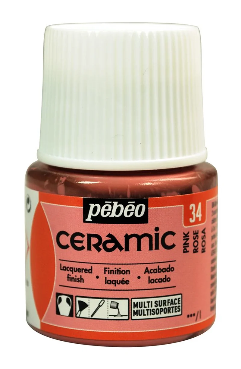 PEBEO SERAMİK BOYASI 45 ML 025*34 PINK