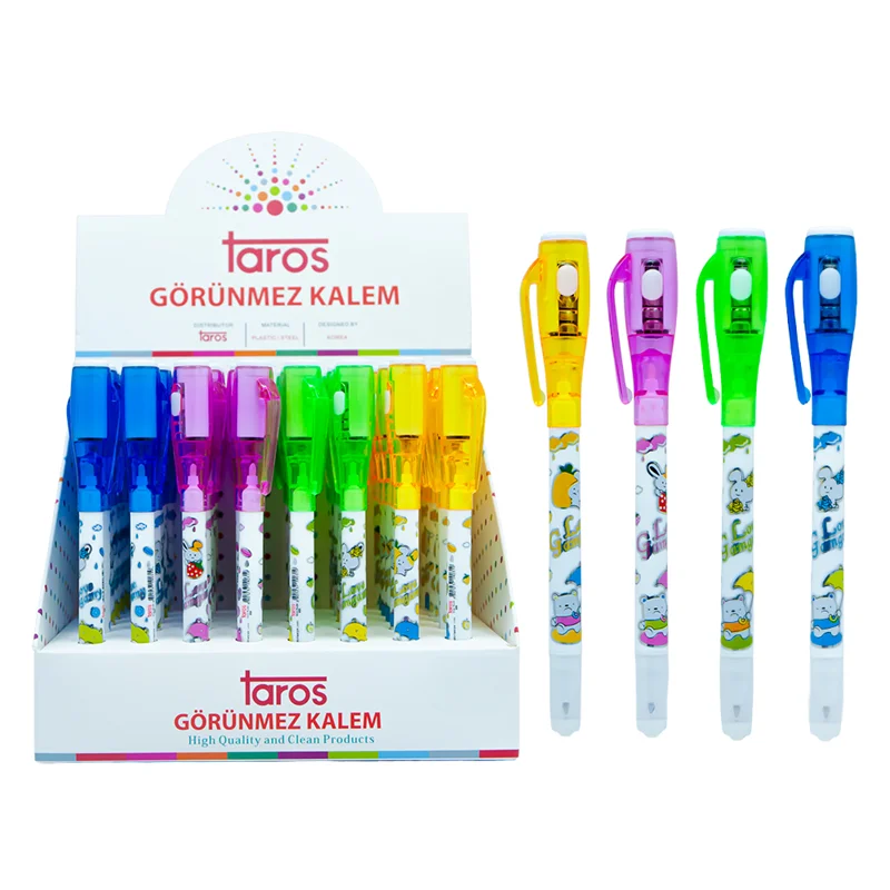 VINTAGE LABEL KALEM SECRET PEN IŞIKLI 48 Lİ 859