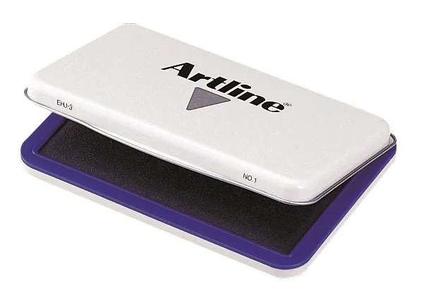 ARTLINE ISTAMPA KENDİNDEN MÜREKKEPLİ NO:1 67x106 MM MAVİ A-EHJ-3 BLUE