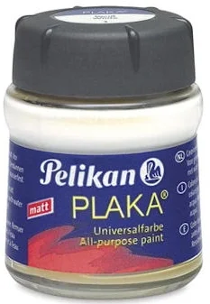 PELİKAN PLAKA BOYASI 50ML 1 WHİTE 101006