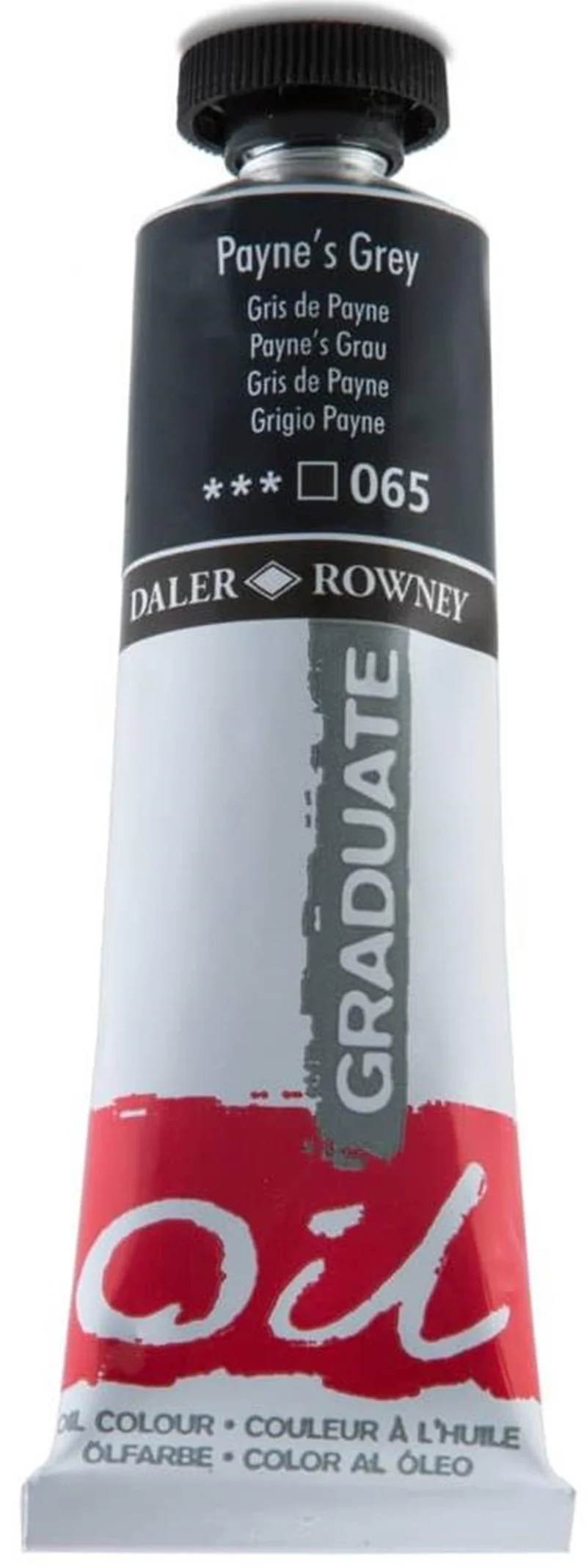 DALER ROWNEY YAĞLI BOYA GRADUATE GRAD SERİSİ 38 ML PAYNE'S GREY 117038065