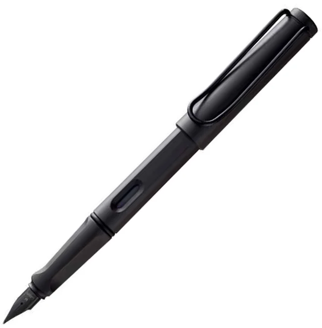 LAMY DOLMA KALEM SAFARI METAL KLİPS MAT SİYAH F UÇ 17-F