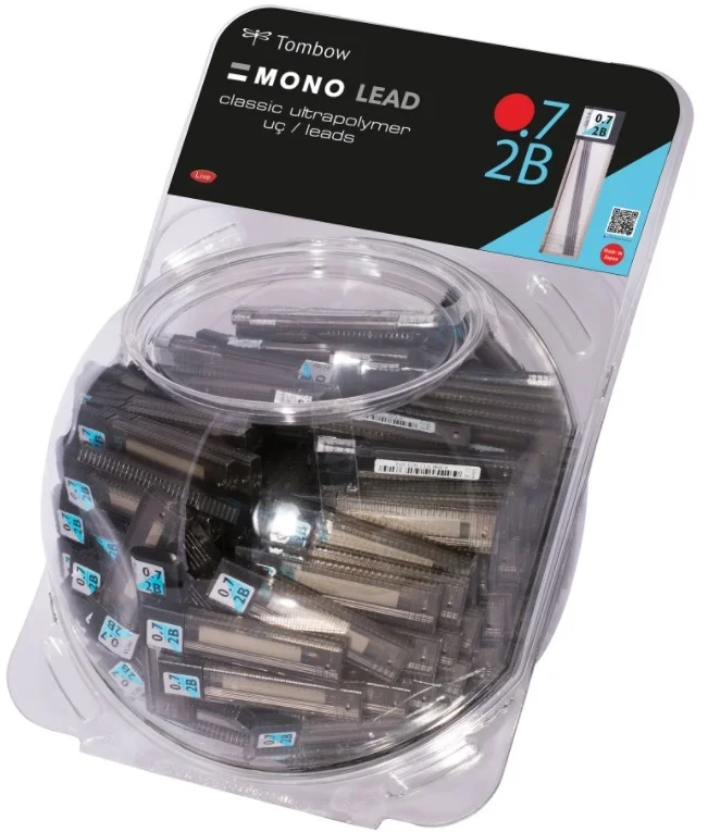 TOMBOW MİN MONO LEAD 0.7 2B KAVANOZ SET (288 ADET) T-ST-K2-RG 072B