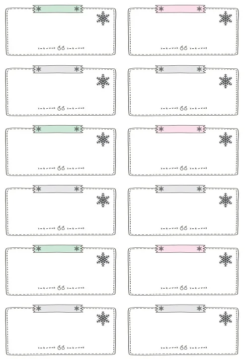 TANEX BUZDOLABI ETİKETİ - 1 2 ADET MTC-401