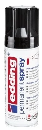 EDDING PERMANENT AKRİLİK SPREY BOYA E-5200 BLACK GLOSSY 951