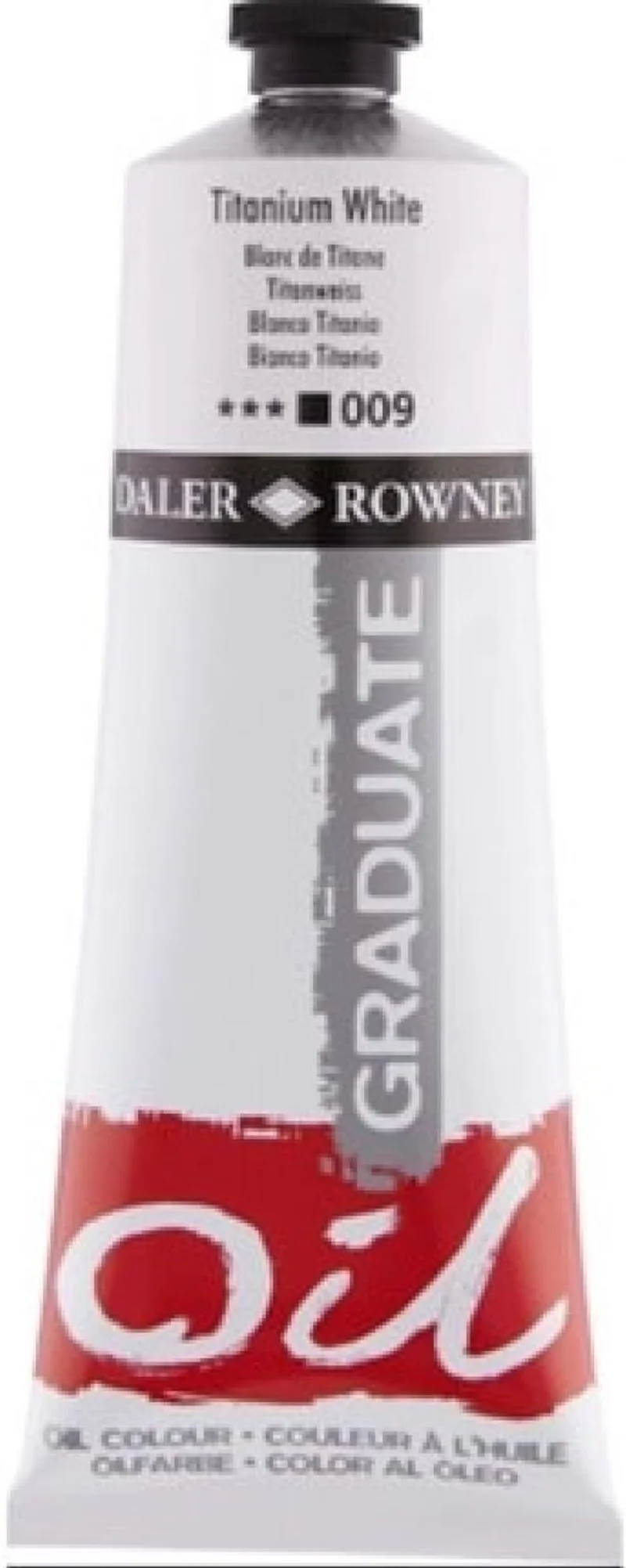 DALER ROWNEY YAĞLI BOYA GRADUATE GRAD SERİSİ 200 ML TITANIUM WHITE 117200009