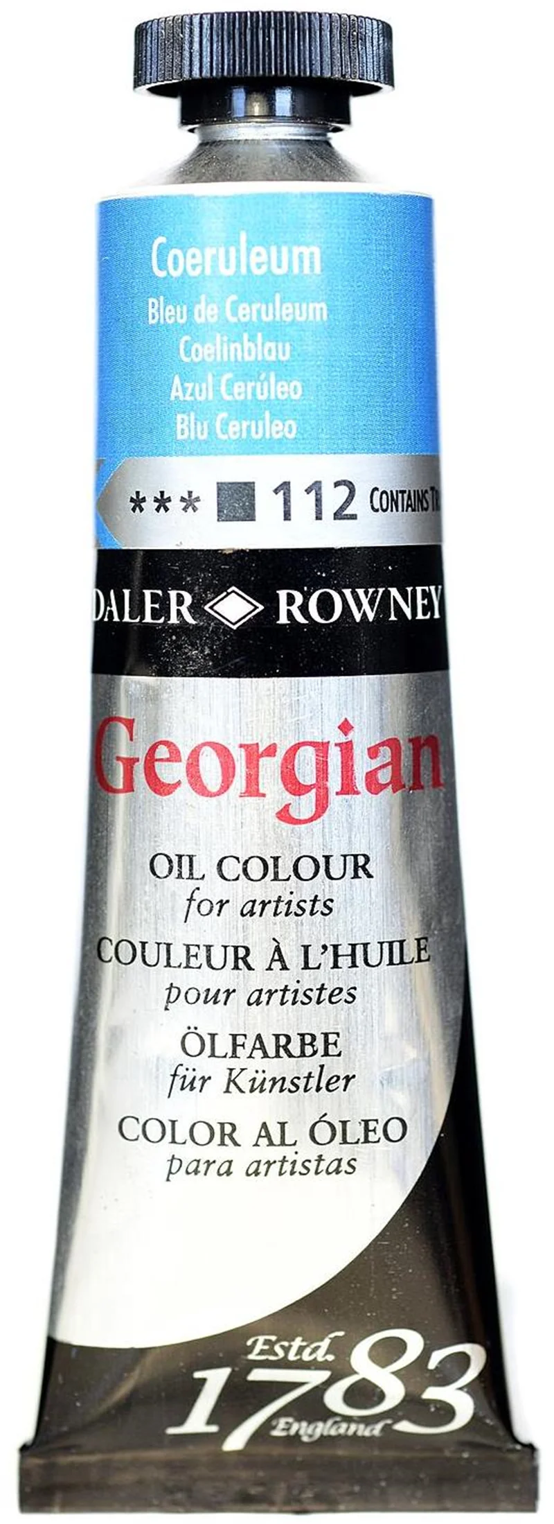 DALER ROWNEY YAĞLI BOYA GEORGIAN GOC SERİSİ 38 ML COERULEUM HUE 111014113