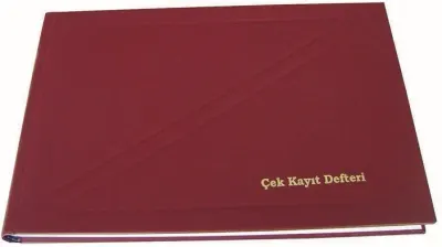 DİLMAN ÇEK KAYIT DEFTERİ CİLTLİ 12x17 240 YP