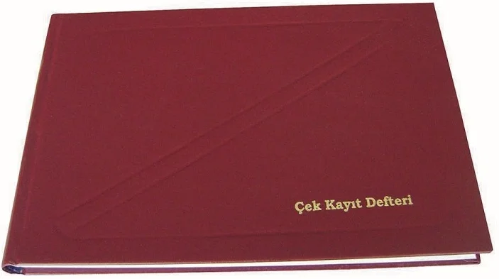 DİLMAN ÇEK KAYIT DEFTERİ CİLTLİ 12x17 240 YP