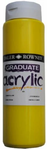 DALER ROWNEY AKRİLİK BOYA GRADUATE SERİSİ 500 ML LEMON YELLOW 123500651