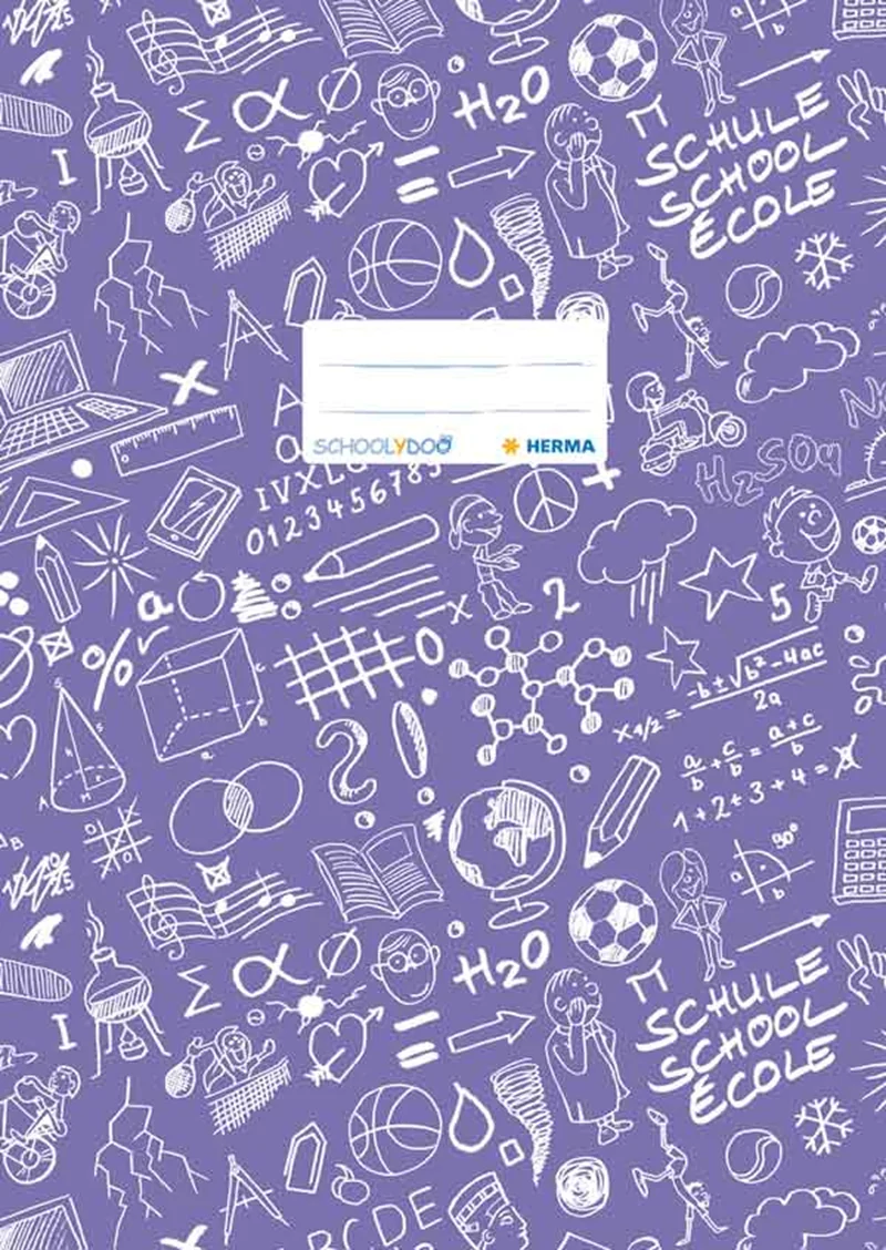 HERMA DEFTER KABI A4 SCHOOLYDOO MOR 19407