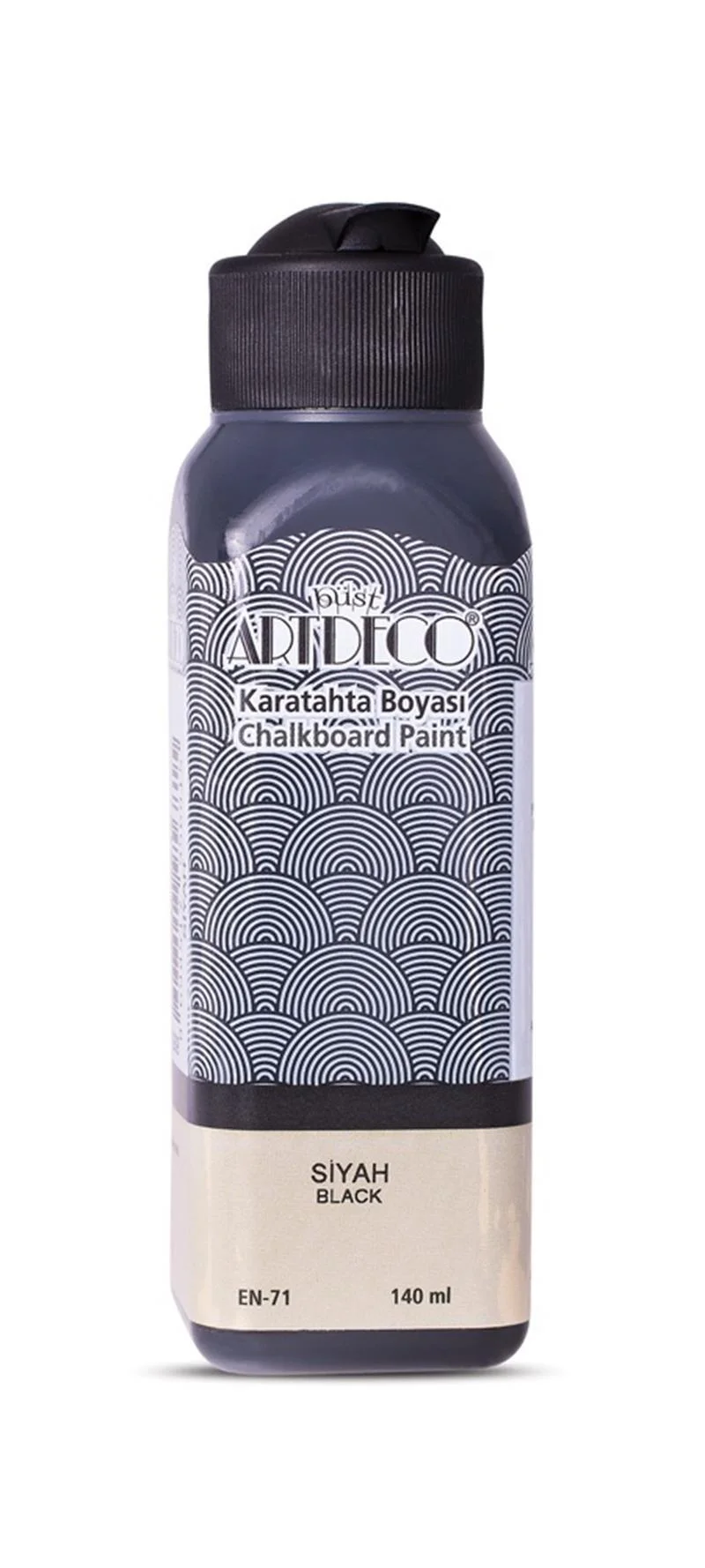 ARTDECO KARATAHTA BOYASI 140 ML SİYAH Y-074R-3618