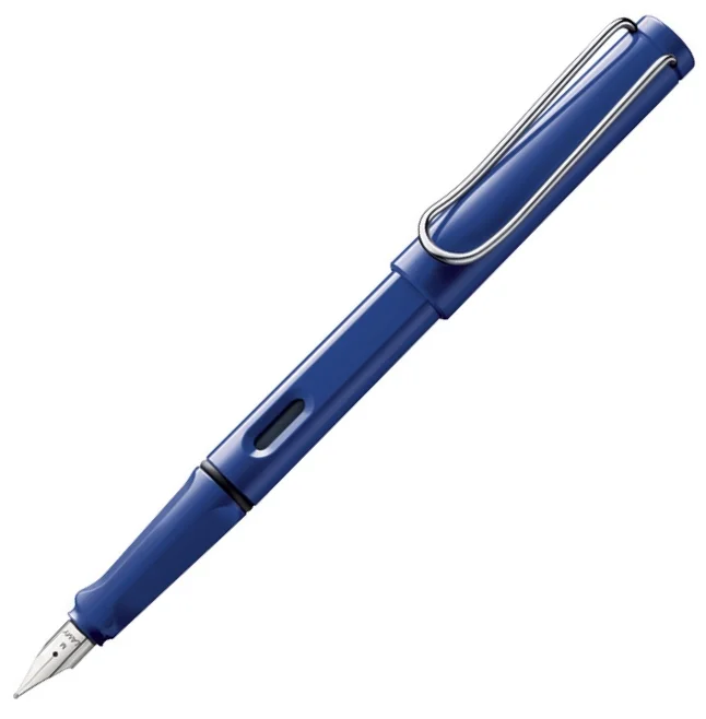 LAMY DOLMA KALEM SAFARI METAL KLİPS MAVİ B UÇ 14-B