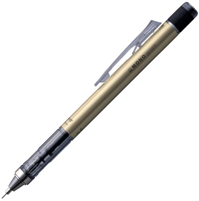 TOMBOW VERSATİL KALEM MONO GRAPH FOSFORLU KALEM HEDİYELİ 0.5 ALTIN T-DPA-132H.PMP