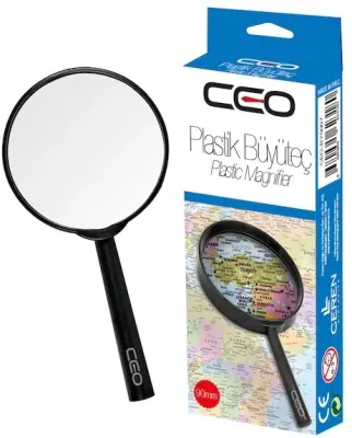 CEO BÜYÜTEÇ 90 MM PLASTİK CEO-BY0011