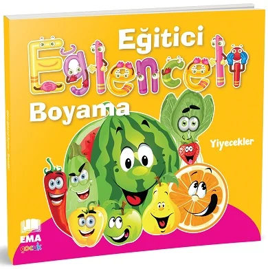 BICIRIK - EĞİTİCİ EĞLENCELİ BOYAMA YİYECEKLER