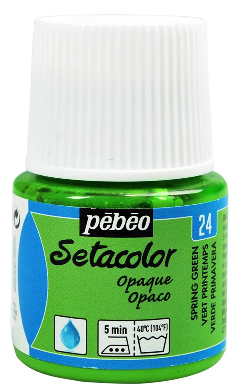 PEBEO KUMAŞ BOYASI SETACOLOR OPAQUE 45 ML 295*24 VERT PRINTEMPS
